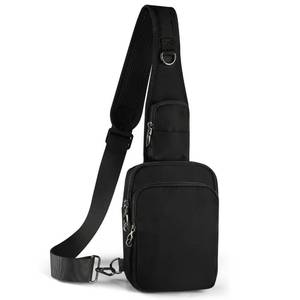 lot 8038 image: VADOO Sling Bag, Crossbody Bag with Zipper Lock, RFID Blocking & Water Resistant for Men and Women
