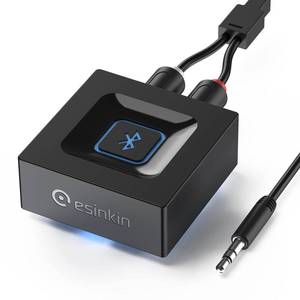 lot 8048 image: Esinkin Wireless Audio Receiver for Music Streaming Sound System Works with Smart Phones, Tablets and Car, Wireless Adapter for Speakers