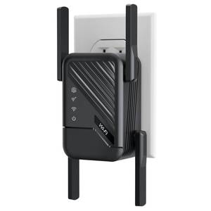lot 8067 image: 2026 Wireless Router Amplifier, WiFi Extender Signal Booster, Internet Extender Home, Long Range WiFi Repeater with Ethernet Port, 1-Tap Setup, Wide Compatibility