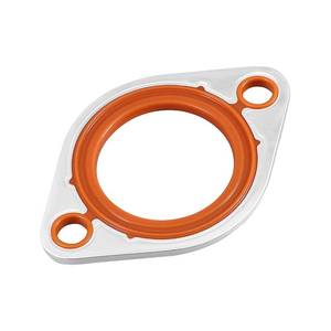 lot 8102 image: Sandfren 18 Car Thermostat Water Neck Housing Gasket, Aluminum Carrier