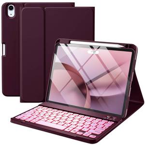 lot 8110 image: Harvopu for iPad Air 11 Inch & Air 5th 4th Generation Case with Keyboard