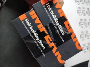 lot 8115 image: Ampro Hair Building Fibers Conceals Thinning Hair Bold Spots 4pack