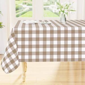 lot 8154 image: Smiry Picnic Table Cloth, Vinyl Tablecloths with Flannel Backing, 60x84