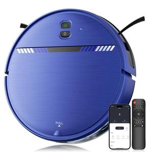 lot 9960 image: MANVN Robot Vacuum and Mop Combo for Pet Hair, Robotic Vacuum for Hard Floors and Carpets, 2.87 Ultra-Slim, with 3D Obstacle Avoidance, Wi-FiAppVoice Controlled, Self-Charging