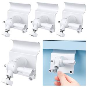 lot 14007 image: Saysurey 2 Pcs Vinyl Siding Clips Hooks for Mounting Security Camera Hanger No Drill Outdoor Weatherproof Stainless Steel Vinyl Hooks Compatible with Indoor Cam