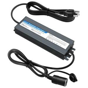 lot 14013 image: ALITOVE AC to DC Converter 110V to 12V 12.5A Cigarette Lighter Adapter