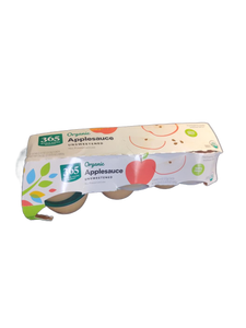 lot 14055 image: ORGANIC UNSWEETENED APPLE SAUCE, UNSWEETENED APPLE