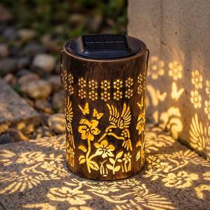 lot 14058 image: Solar Lanterns Outdoor Waterproof, Mothers Day Gifts for Mom, Hummingbird Garden Decor Gift for Women or Grandma, Hanging or Tabletop Lantern for Patio, Porch and Backyard