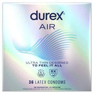 lot 14065 image: Durex Contraceptives Air - 36ct