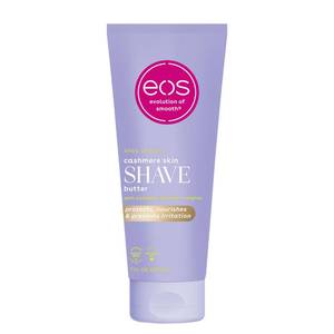 lot 14123 image: eos Cashmere Skin Collection Shave Butter - Vanilla Cashmere, Non-Foaming Moisturizing Shave Cream to Prevent Razor Burn, 7 fl oz