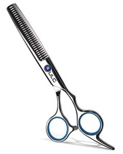 lot 14140 image: Hair Thinning Scissors ULG Professional Barber��s Texturizing Teeth Shears for Hairdressing, Salon and Home Use Thinning Shears for Hair Cutting, Made of Japanese Stainless Steel, 6.5 inch