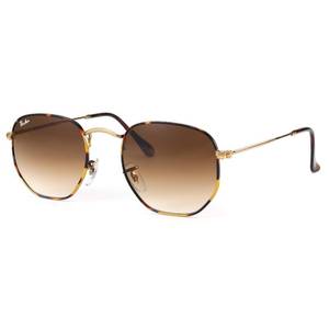 lot 14157 image: Pro Acme Hexagonal Square Sunglasses for Women Men, 100% Real Glass Lenses
