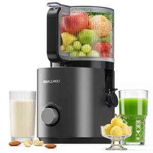 lot 19898 image: 3-in-1 Juicer Machines, Cold Press Juicer 7 Large Chute & 120oz �� for Whole Vegetables & Fruits, High Juice Yield  Nut Milk  Natural Sorbet, Sliver