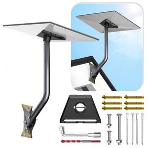 lot 19957 image: Standard 44X Mount for Starlink, Adjustable WallRoof Mounting Kit with Aluminum Pipe Adapter, Compatible with Starlink Standard Gen 3V3