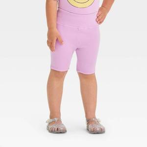 lot 20257 image: Grayson Mini Toddler Girls Knit Shorts - Purple 18M
