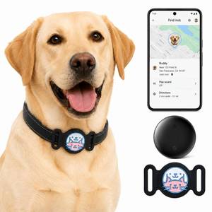 lot 20349 image: GPS Collar for Dogs, Pet Tracker for Dogs (Android Only), Waterproof Smart Tag Compatible with Google Find My, No Monthly Fee, Dog GPS Tracker Collar for Small Large Dogs (Android Tracker for Dog)