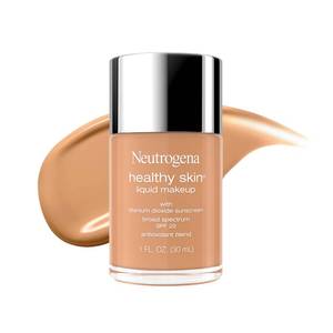 lot 20389 image: Neutrogena Skin Liquid Foundation Makeup, Natural Beige 370W, 1 fl. oz