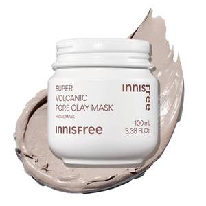 lot 20393 image: Innisfree Super Volcanic Pore Clay Mask  Exfoliating Korean Clay Mask with AHA and Hyaluronic Acid for Oily Skin  Minimizes Pores  Available in Limited Edition and Gift Sets