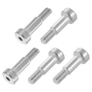 lot 20396 image: uxcell 12Pcs 304 Stainless Steel Shoulder Bolt 6mm Shoulder Dia 12mm Shoulder Length M5 Thread Hex Socket Shoulder Bolts for Textile Hydraulic Injection Molding Machinery Industries