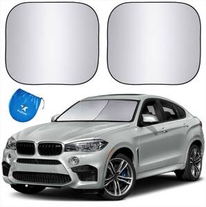 lot 20428 image: EzyShade Car Windshield Sun Shade. See Vehicle Size-Chart. Medium (M) Size
