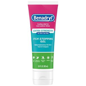 lot 20487 image: Benadryl Extra Strength Anti-Itch Topical Analgesic Gel - 3.5 fl oz