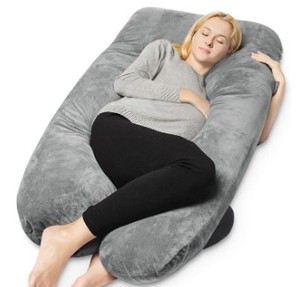 lot 5228 image: Queen Rose Body Pillow with Removable Pillowcase