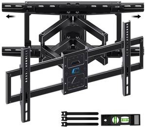 lot 1645 image: HOME VISION Full Motion TV Wall Mount for 37-90 Inch TVs up to 176 lbs