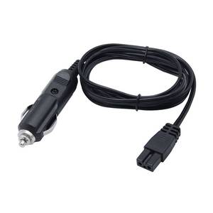lot 2068 image: 12V Car Cooler Plug Power Cable 5.9FT, Mini Portable Car Fridge 2Pin Plug