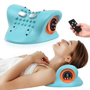 lot 2099 image: Smedz Neck Massager 2026 New Upgrade 3 in 1 Portable Massager with Heat and Comfortable Stretching - Adjustable Intensity for Neck and Shoulder Relaxation at Home, Office.USB-C Rechargeable
