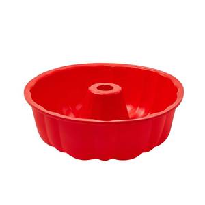 lot 2103 image: SOV silicone cake pan, silicone Cake Molds, Bakeware Non Stick 10 inch Pan for Jello,Gelatin,cake, Silicone Baking Molds for Cakes, Round Baking Pan (1 pack)
