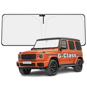 lot 2108 image: YIZHUOMY Windshield Sun Shade for Mercedes Benz G Class G63 G550 G55 G65 W463 2019-2026 Sunshade 300T Windshield Cover Blocks UV Rays Custom Fit G-Class Front Window Shade Foldable Keep Cool