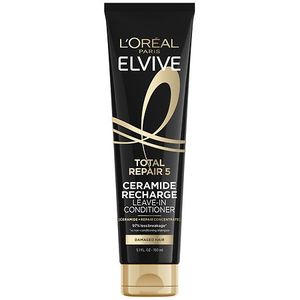 lot 2144 image: LOreal Paris Elvive Total Repair 5 Protein Recharge Leave In Conditioner - 5.1 fl oz Paraben-Free, Daily Use, Cherry Scent