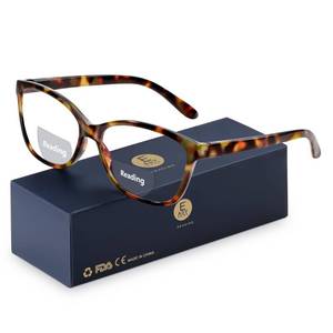 lot 2154 image: EASY READ Bifocal Reading Glasses for Women,Blue Light Blocking Computer Readers,Anti UV Women Eyeglasses with Spring Hinge(Magnification 2.50,Demi)