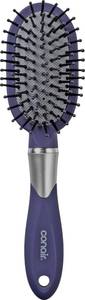 lot 2176 image: Conair Totally Smooth Mini Hair Brush, Soft-Touch Handle, Ball-Tipped Bristles for Detangling Wet or Dry Hair, Color May Vary
