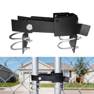 lot 4354 image: Heavy Duty Chain Link Double Gate Latch for 1-38 Inch Frames