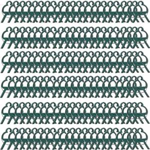 lot 4372 image: GXXMEI 100PCS Plant Clips Garden Clips for Tomato Cage, Tomatoes Clips Plant Support Clips for Bamboo Stakes, Climbing Plants, Vines, Gentle Plant & Flower Trellis Clips for Plant Stalks, Stems