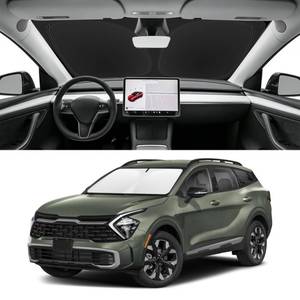 lot 4375 image: SLOGENTO Custom Fit Windshield Sun Shade for Kia Sportage 2023-2026