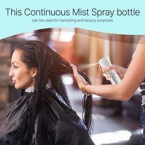 lot 4384 image: BeautifyBeauties Hair Spray Bottle �� Ultra Fine Continuous Water Mister for Hairstyling, Cleaning, Plants, Misting & Skin Care (White, 6.8 Ounces)