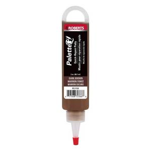 lot 4437 image: Roberts Laminate And Vinyl Putty Flooring Supplies & Accessories  Dark Brown Wood  3 oz