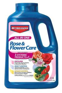 lot 4442 image: BioAdvanced All-in-One Rose and Flower Care I Granules - 4 lb Bottle