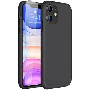 lot 4447 image: Miracase Silicone for iPhone 11 Phone Case, Black