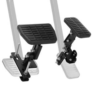 lot 5313 image: Pedal Extenders for Short Drivers-Brake pedals suitable for most models(1.2in-2.3in)&Accelerator (1.7in - 3.5in) Extensions with Anti-Slip Design,Durable Metal Construction & Easy Installation