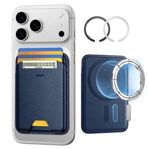 lot 6070 image: ESR for MagSafe Wallet, 5 Card Holder for Phone Case, RFID Blocking