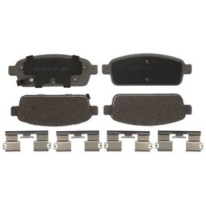 lot 6100 image: ACDelco Silver 14D1468CHF1 (19386949) Ceramic Rear Disc Brake Pad Set