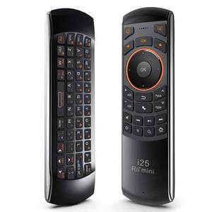 lot 6123 image: Rii Mini i25 Wireless Fly Mouse Keyboard and Remote Control
