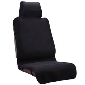 lot 8200 image: DREAMANIA Neoprene Waterproof Car Seat Cover, Black 1pc, Non-Slip