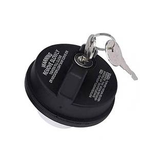 lot 8212 image: lekiliky Car Locking Gas Cap, Sealed & Waterproof Vehicle Fuel Tank Cap, Locking-style Fuel Tank Seal Tool with Key, Compatible with Chevy, GMC, Nissan, Honda Toyota 10504 31780 77300-47020 (Black)