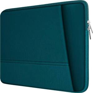 lot 8232 image: Laptop Case 15.6 inch, Sturdy Portable Monitor Computer Laptop Case, Carrying Sleeve Bag 15.6 with Pockets for MacBook PC Mac HP Lenovo Dell Asus Xbox Switch, Cyan