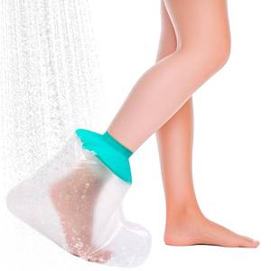 lot 8241 image: quiheat Waterproof Foot Cover for Shower, Adult Shower Boot Cast Bag