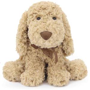 lot 8249 image: WEIGEDU Poodle Puppy Goldendoodle Stuffed Animal, Golden, 11.8 inch
